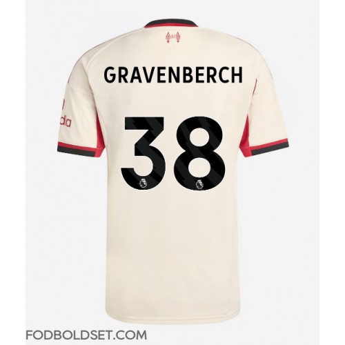 Liverpool Ryan Gravenberch #38 Udebanetrøje 2025-26 Kortærmet